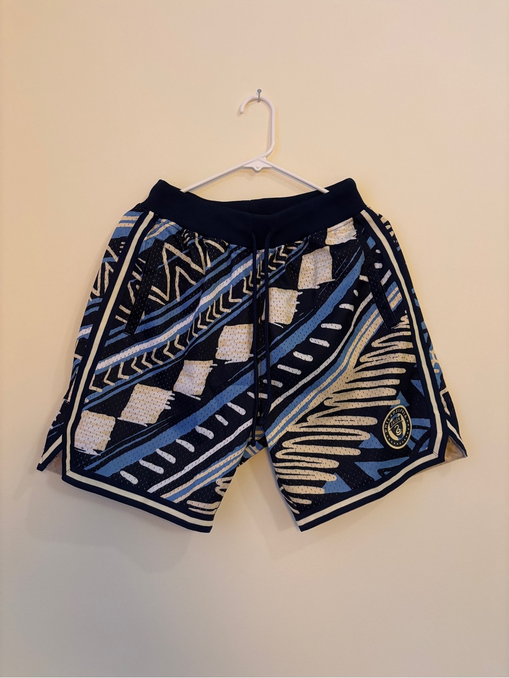 Men's Philadelphia Union Mitchell & Ness Navy Tribal Fashion Shorts